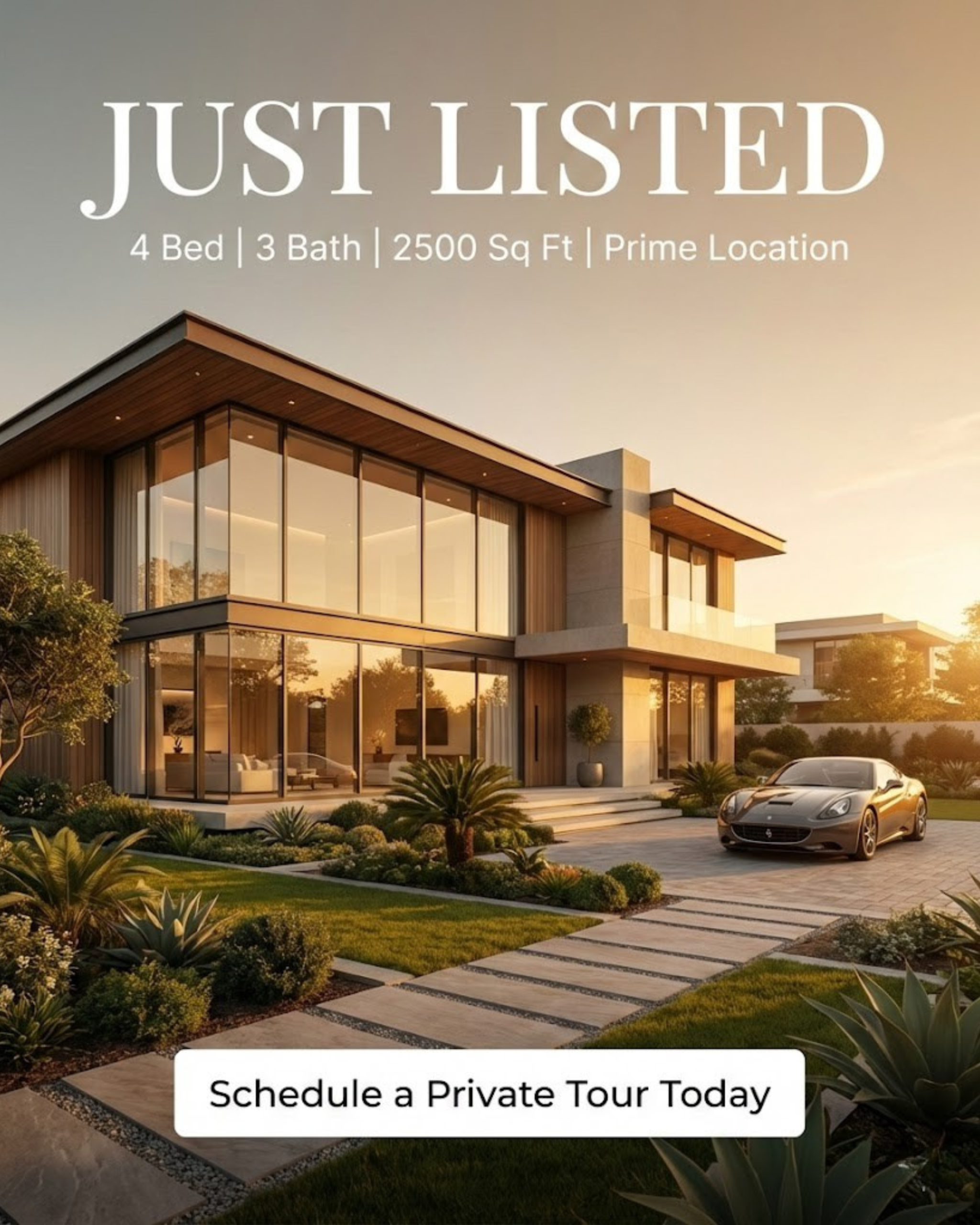 Weekend open house content for real estate social media automation