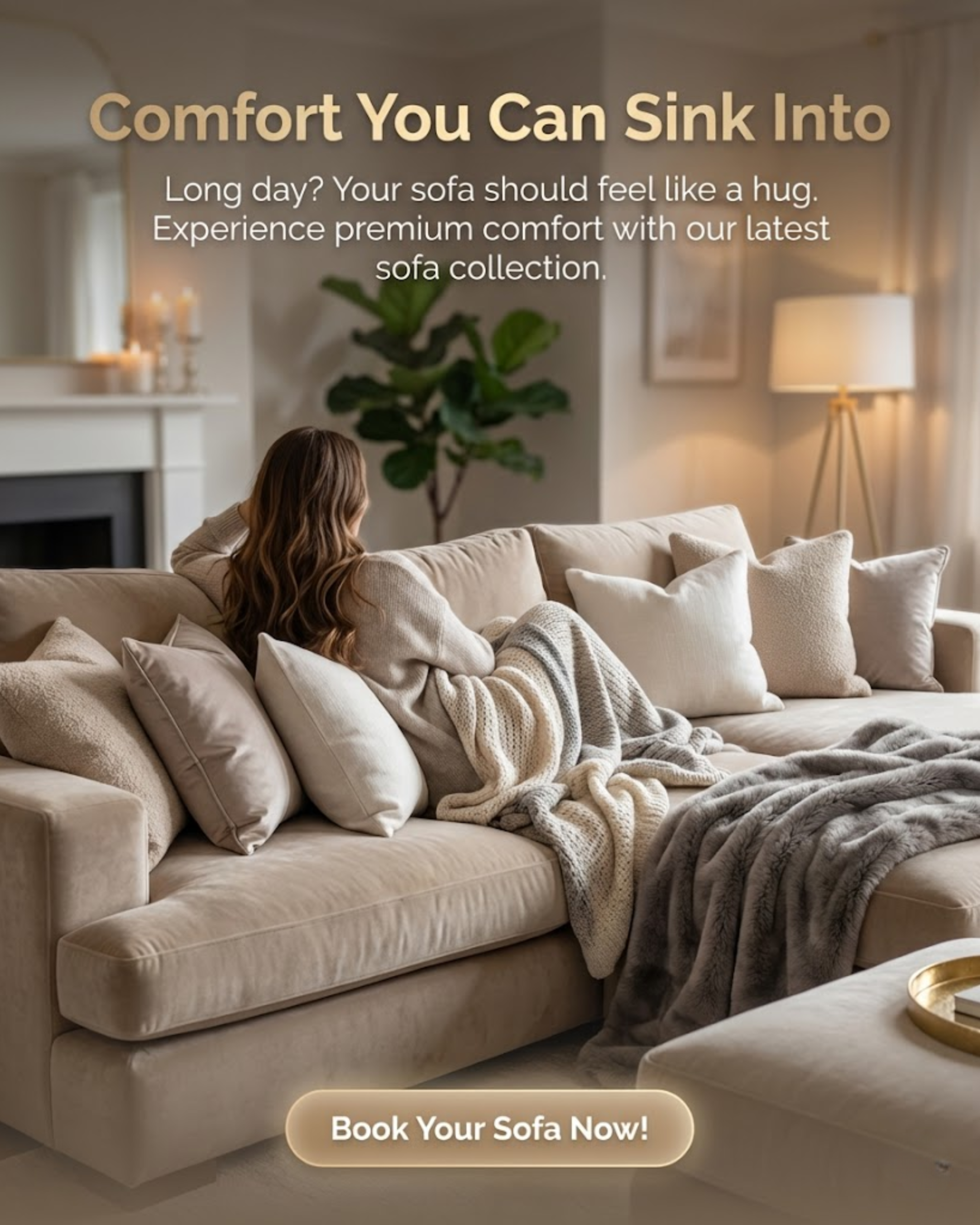 Weekend furniture sale content for furniture store social media automation