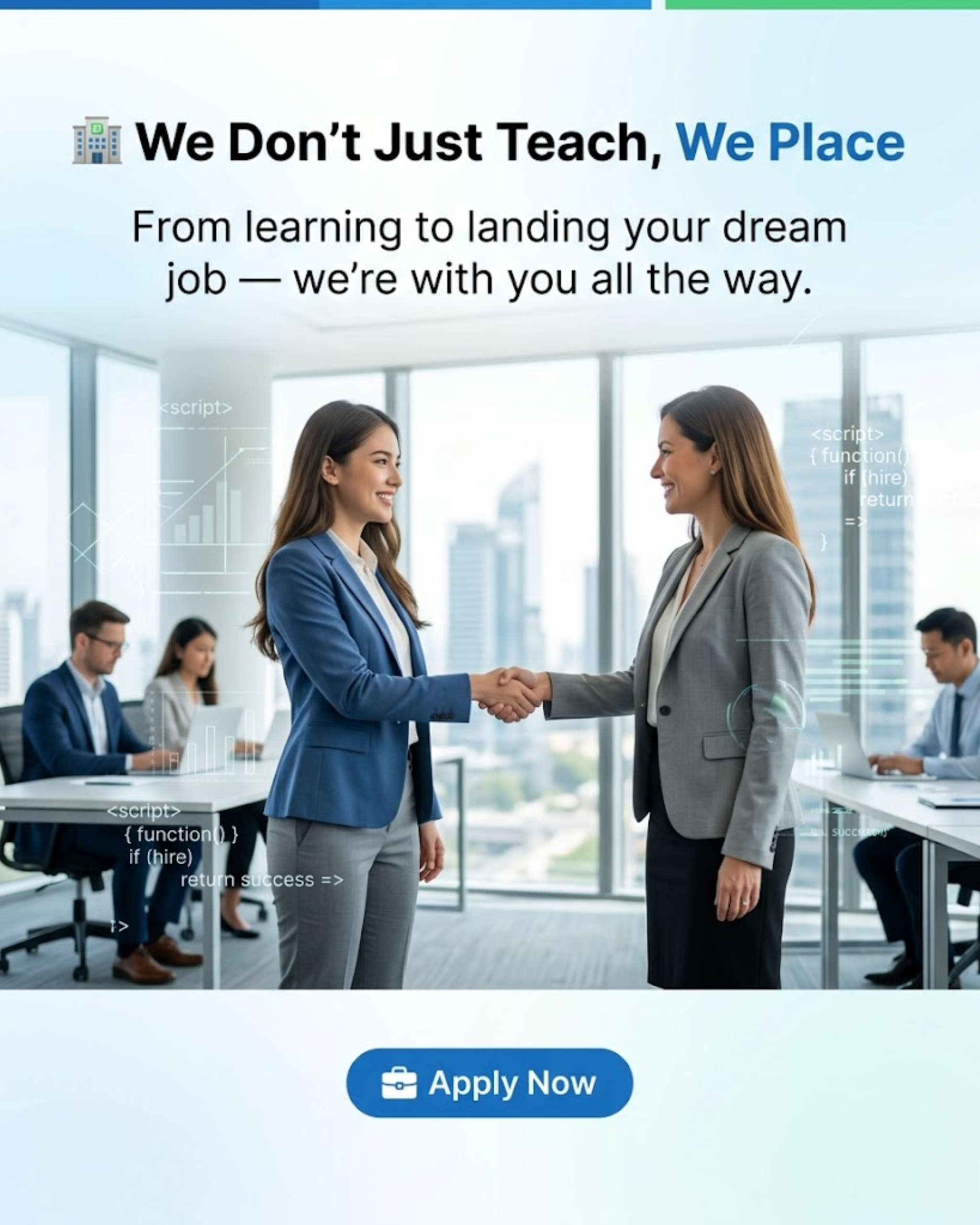 Placement content for tech education social media automation