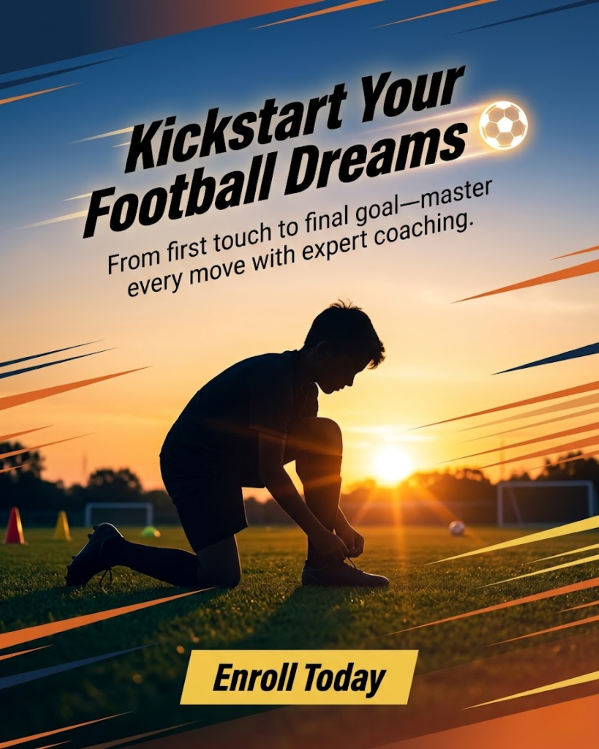 Facility and coaching culture content for sports academies