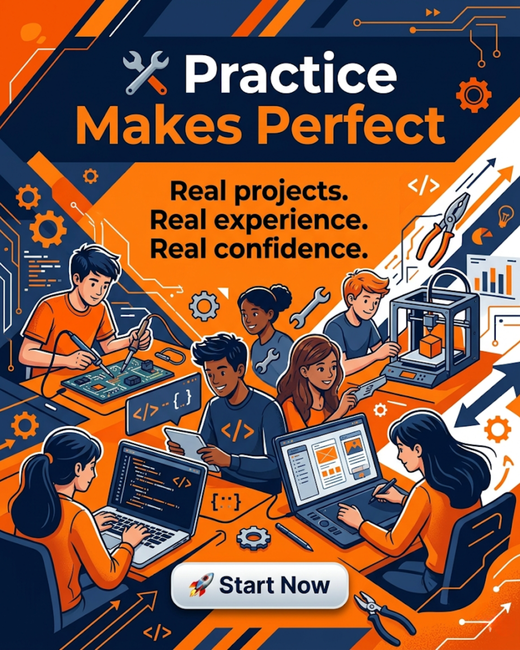 Classroom setup content for training center social media automation