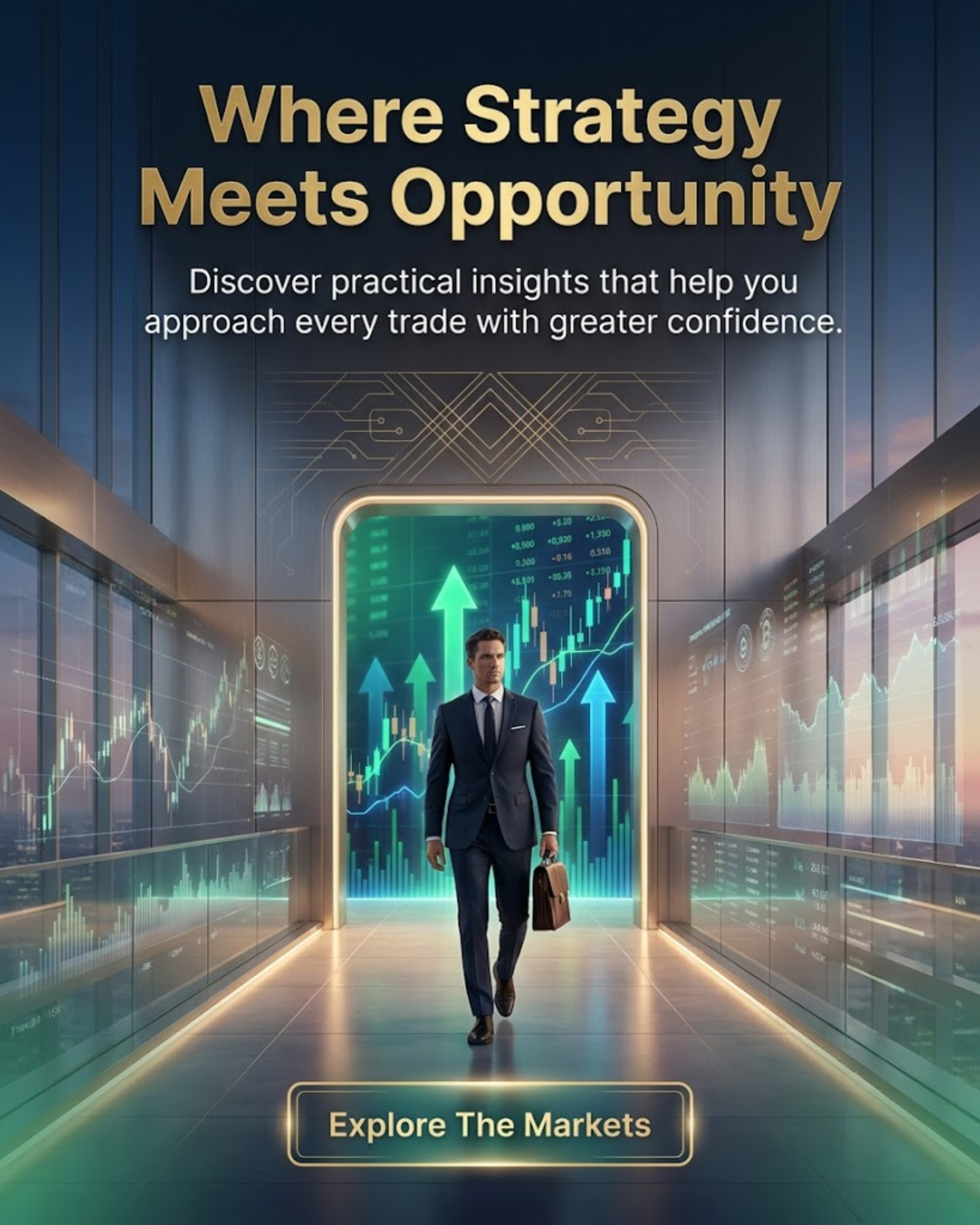 Global Investment Promotion content for Stock & Crypto Trading social media automation